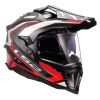 LS2 MX701 EXPLORER-06 CARBON FRONTIER adventure helma červená vel.3XL